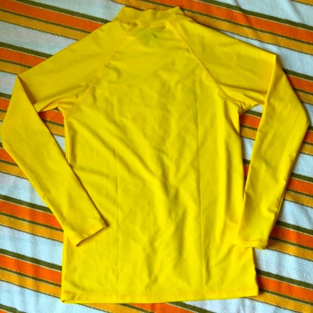 Ingear Kids Yellow Long-Sleeve Swim Rashguard in size large